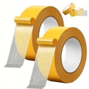 2 Pcs Waterproof Strong Grid Double-Sided Tape Heavy-Duty